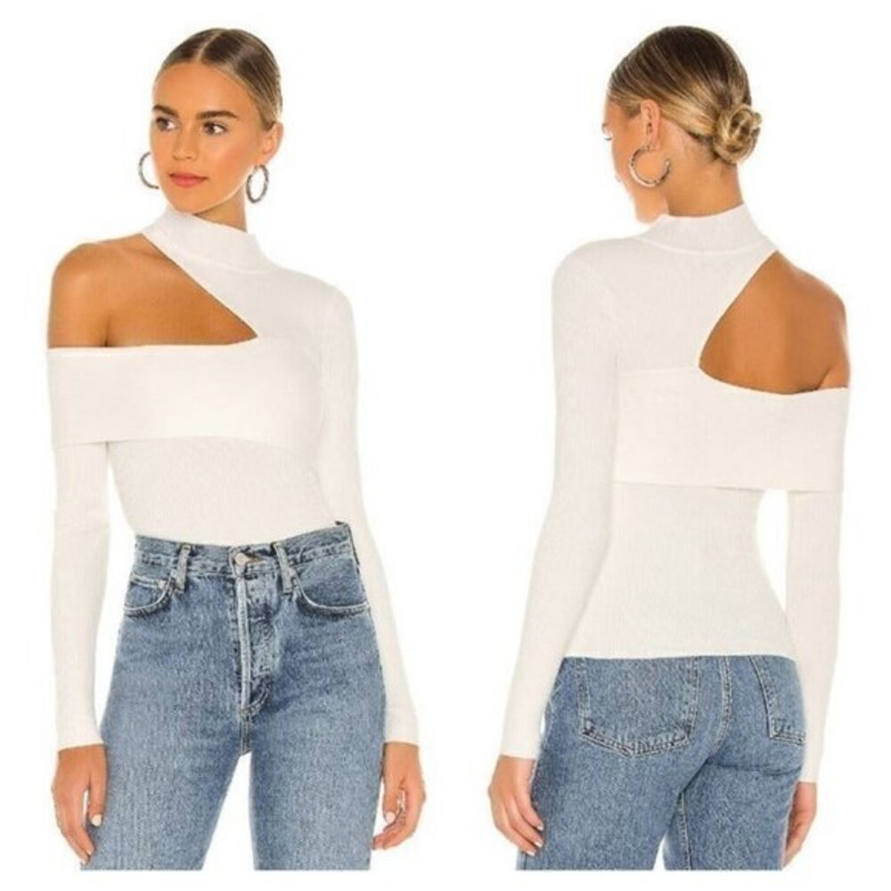 NBD Kiera Sweater - White